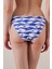 Marine Fish Slip Dokulu Çok Renkli Bikini Altı 2