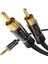 - Cinch'ten 3,5mm Jack'a Adaptör Kablosu - 1 M - Çok Yönlü Tak ve Çalıştır Ses Kablosu (Aux/3,5 Mm'den 2x Cinch/rca'ya Akıllı Telefon, Tablet, Ses Çubuğu, Tv, Dizüstü Bilgisayar, Mp3) 1