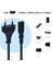 Home Ps3 / Ps4 / Ps5 / Xbox Series S-X Uyumlu Güç Kablosu 1.5 Metre 2pin Güç Kablosu Projeksiyon - Monitör - Tv Universal 2pin Güç Kablosu Teyp Fişi (1) 3