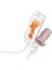 5513 2 Mini Girişli USB Araç Şarj Cihazı, Pembe 3
