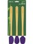 Indigo 3'lü Mor Bambu Silikon Spatula Seti Uzun 26 cm VLT1506 2