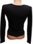 Kadın Kare Yaka Fitilli Kaskorse Örme Body Bluz 5