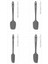 Osteris 4'lü Spatula Set Gri 2