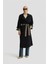 Oversize Trençkot 24K7506 Lacivert 1