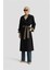 Oversize Trençkot 24K7506 Lacivert 2
