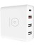 C111 Ev Hızlı Şarj Aleti 48W Pd 4 Bağlantı Noktası - 1 Tip-C ve 3 USB 3.0A 5V/9V/12V 1