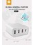 C111 Ev Hızlı Şarj Aleti 48W Pd 4 Bağlantı Noktası - 1 Tip-C ve 3 USB 3.0A 5V/9V/12V 2