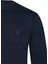Lacivert Regular Fit Bisiklet Yaka Pamuklu Sweatshirt 2
