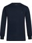 Lacivert Regular Fit Bisiklet Yaka Pamuklu Sweatshirt 4