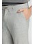 Pamuk Yün Karışım Açık Gri Chino Pantolon 5