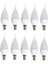 CT-4084 8W 3200K E14 Duylu Ledli Kıvrık Ampul Gün Işığı 10 Lu Paket 1