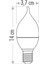CT-4084 8W 3200K E14 Duylu Ledli Kıvrık Ampul Gün Işığı 10 Lu Paket 3
