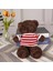 Sevimli Peluş Oyuncak Bez Bebek Doğum Günü Hediyesi Bebek 20-25CM (Yurt Dışından) 1