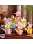 Saksı Yapı Taşı Küçük Pelet Puzzle Kız Serisi Doğum Günü Hediyesi (Yurt Dışından) 1