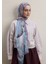 Flower Dreams Desen Ipek Krep Şal Soft Pembe 1