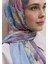 Flower Dreams Desen Ipek Krep Şal Soft Pembe 2