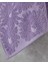 Flower Touch Pamuklu Jakarlı Yüz Havlusu 50 x 80 cm Lila 2
