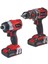 TP-18V Twin Pack Bl Kömürsüz Akülü Matkap -Akülü Vidalama 2X2.0AH Çantalı Set 1