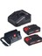 TP-18V Twin Pack Bl Kömürsüz Akülü Matkap -Akülü Vidalama 2X2.0AH Çantalı Set 3