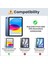 Apple İpad 11 (A16) 2025 10. Nesil 10.9 Kılıf Yumuşak Kalem Bölmeli Akıllı Uyku Modlu A2696 A2757 A3355 2