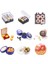 1 Kutu 1 Takım Dollhouse Minyatür Kurabiye Kutusu Mini Çikolata Aperatifler Kutusu Bebek Evi Mutfak Oyuncak Aksesuarları Için Gıda Oyna Pretend (Yurt Dışından) 3