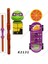 KF1419 KDL817 Tmnt Oyunları Bebek Tuğla Ninja Kaplumbağa Leo Raph Don Bebek Karikatür Mini Figürler Aksiyon Blokları Oyuncak Tuğla Çocuklar KF6196 (Yurt Dışından) 5