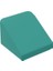 Koyu TURKUAZ-107 Moc 54200 50746 Eğim 30° 1X1X2/3 Tuğla Geçiş Yakalama Yüksek Teknoloji Yapı Taşları Parçaları Dıy Eğitim Teknoloji Parçaları Oyuncaklar (Yurt Dışından) 1