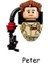 Altın Promosyonlar!!4 Adet/takım Ghostbusters Egon Spengler Peter Winston Zeddemore Kalmak Puft Modeli Aksiyon Figürleri Blok Oyuncaklar Çocuklar Için (Yurt Dışından) 4