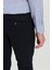 Pamuklu Slim Fit Dar Kesim Armürlü Yan Cepli Esnek Casual Pantolon 5