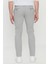 Pamuklu Slim Fit Dar Kesim Armürlü Yan Cepli Esnek Casual Pantolon 5