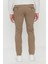 Pamuklu Slim Fit Dar Kesim Armürlü Yan Cepli Esnek Casual Pantolon 5