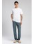 Gael Erkek O Yaka T-Shirt Beyaz 1