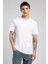 Gael Erkek O Yaka T-Shirt Beyaz 2