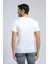 Erkek O Yaka T-Shirt Beyaz 3