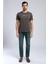 Elvis Erkek O Yaka T-Shirt Kahve 1