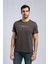 Elvis Erkek O Yaka T-Shirt Kahve 2