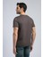 Elvis Erkek O Yaka T-Shirt Kahve 4