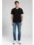Jonat Erkek V Yaka T-Shirt Siyah 1