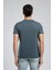 Erkek O Yaka T-Shirt Indigo 3