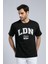 Clifford Erkek O Yaka T-Shirt Siyah 2