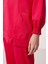Viva Kırmızı O Yaka Basic Oversize Kadın Eşofman Tunik Takım - 95347 5
