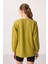 Koyu Hardal Yumuşak Dokulu O Yaka Rahat Form Kadın Tunik Sweatshirt - 97305 5