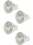 CT-4215 K 7W GU10 Duy Starter Bacak Ledli Ampul Kırmızı 4 Adet 1
