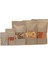 Pencereli Kraft Kilitli Doypack Ambalaj 8,5 x 14,5 + 2,5 cm. 50 Gr. -500 Adet 3