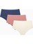 Essentials 3lü Highwaist Çok Renkli Slip Külot 1