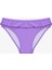 Lila Kız Çocuk Butterfly Fırfırlı Üçgen Bikini Takım 3