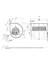 D4E133-DH61-C6 Fan Coil Fanı- 5 Hızlı Ø133 mm 230 V Ac 695 M³/h 930 Min 80 W 3
