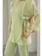 Bağlama Detaylı Takım Mint Yeşili 5