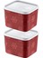 2'li Set No Frost Saklama Kabı Carmen 1250 ml 1
