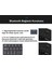 Tablet ve Telefonlar Için Gökkuşağı Tasarım Touchpad Bluetooth Klavye - AL5041 2